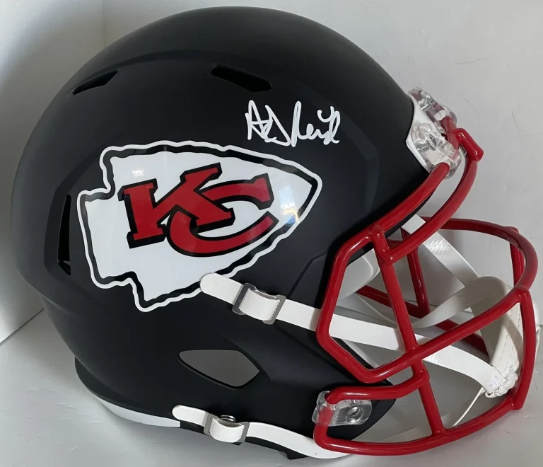 Andy Reid Signed Autographed Kansas City Chiefs Full Size Helmet Big Red JSA
