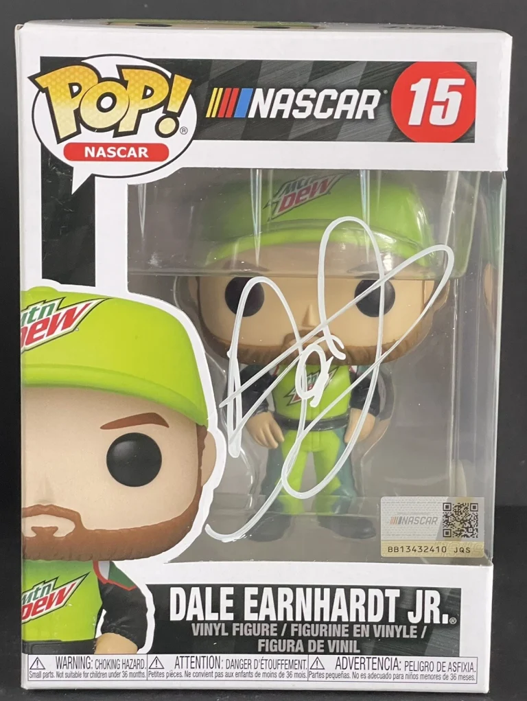 Dale Earnhardt Jr Signed Autographed Nationwide Mountain Dew Funko Pop JSA