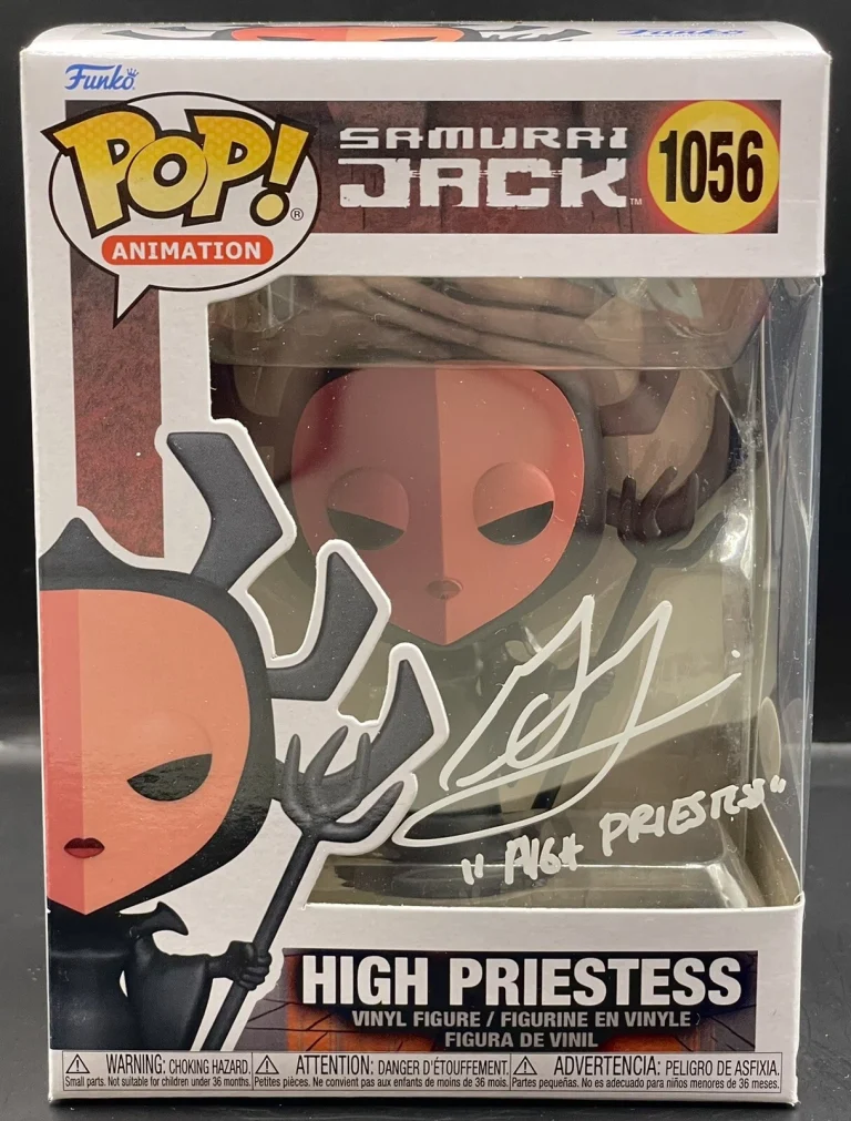 Grey DeLisle Signed Funko Pop Samurai Jack High Priestess Voice Actress JSA COA