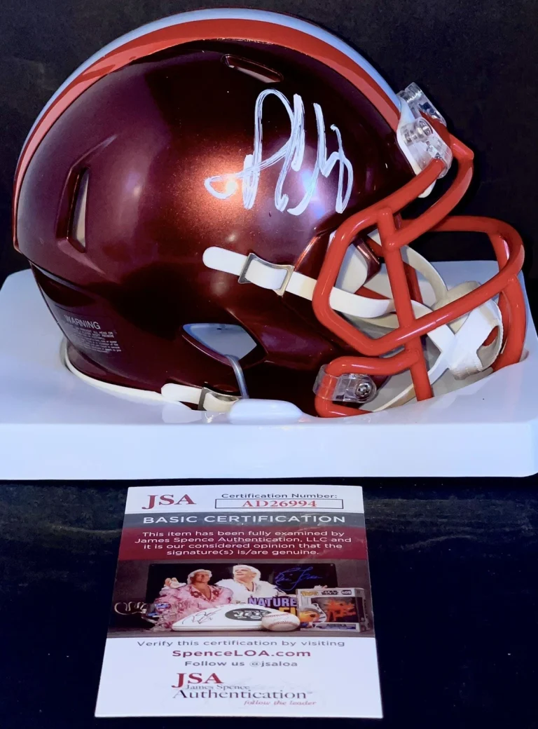 Jadeveon Clowney Signed Autographed Cleveland Browns Flash Mini Helmet JSA