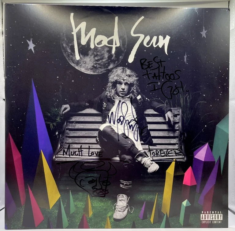 Mod Sun Signed Autographed Vinyl Album JSA COA Very Rare Sketch