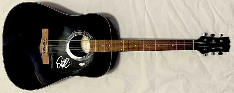 Jackson Dean Signed Autographed Don’t Come Lookin Full Size Guitar PSA/DNA