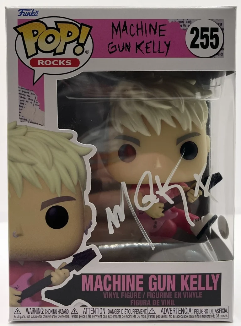 Machine Gun Kelly MGK Signed Autographed Funko Pop JSA COA Rock
