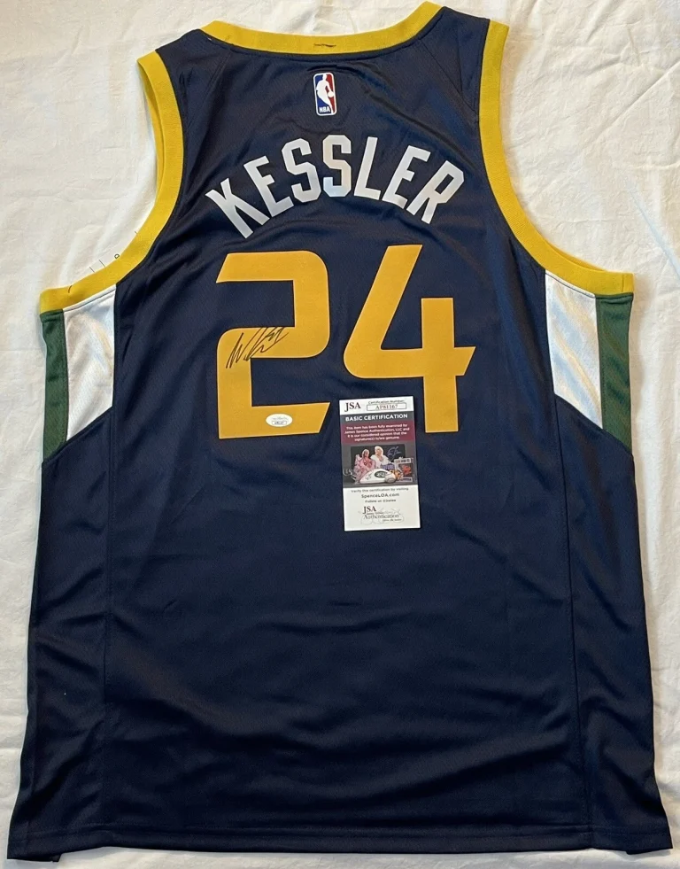Walker Kessler Signed Autographed Utah Jazz Jersey JSA COA