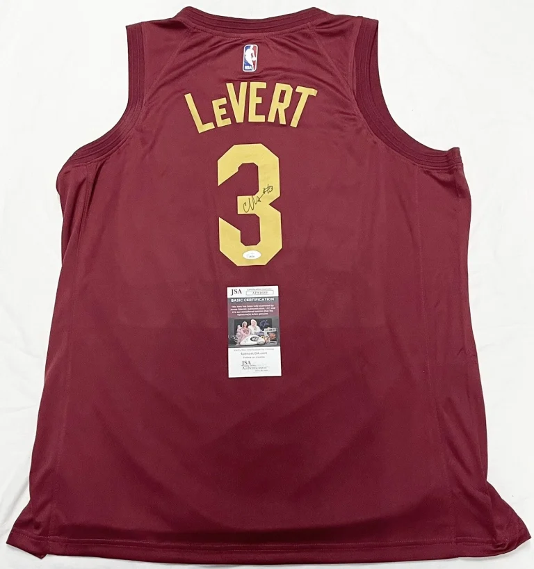 Caris Levert Signed Autographed Cleveland Cavaliers Jersey JSA COA