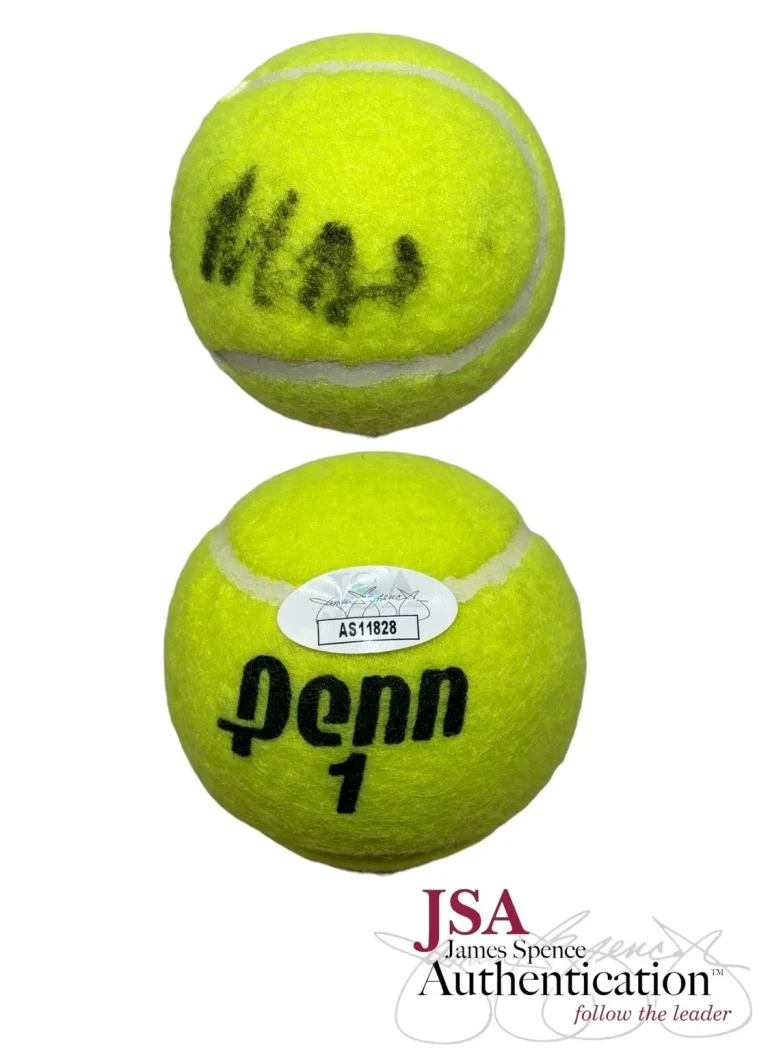 Mirra Andreeva Signed Penn Tennis Ball JSA COA Auto Wimbledon US French AO Open
