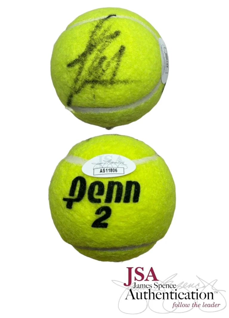 Felix Auger Aliassime Signed Tennis Ball JSA AUTO Wimbledon Australian US OPEN