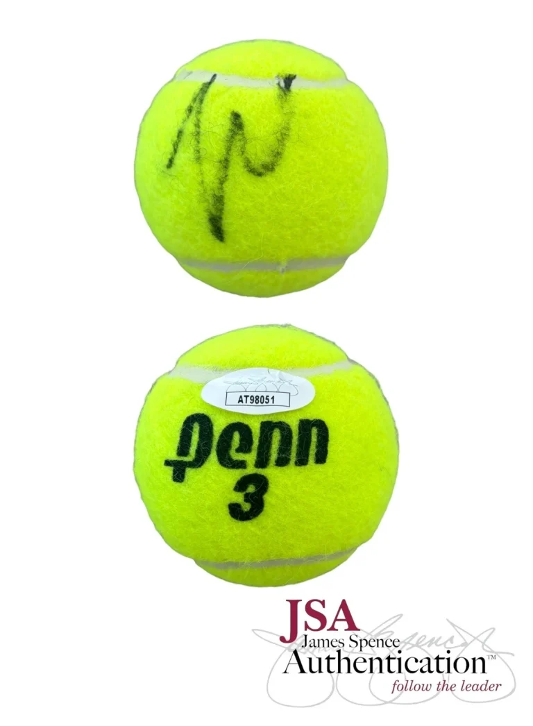 Marketa Vondrousova Signed Autographed Penn Tennis Ball + JSA COA Auto Wimbledon