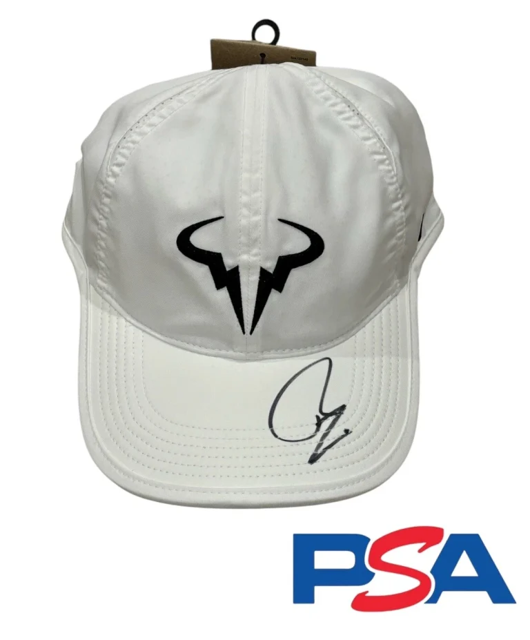 Rafael Nadal Signed Autographed Nike Rafa Logo Tennis Hat Cap PSA/DNA AUTO