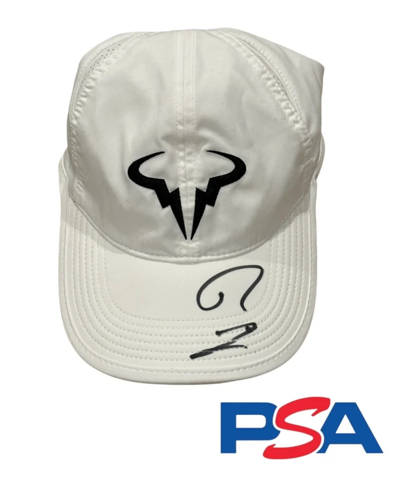Rafael Nadal Signed Autographed Nike Rafa Logo Tennis Hat Cap PSA/DNA AUTO