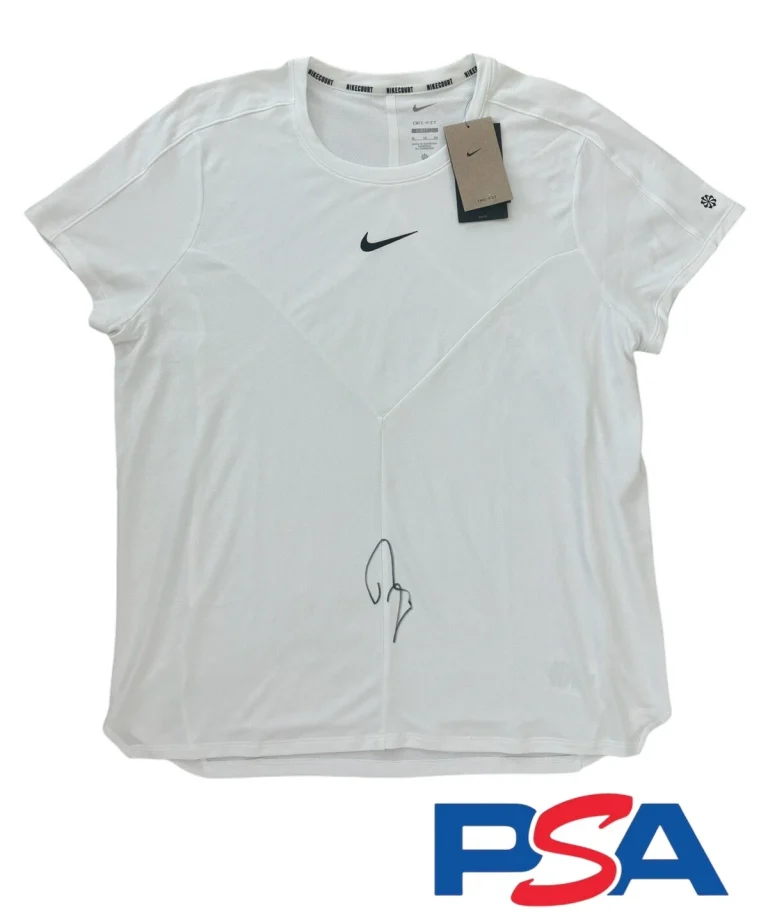 Rafael Nadal Signed Autographed Nike Court Rafa Tennis Shirt PSA/DNA AUTO