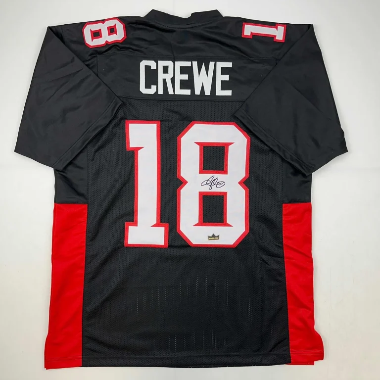 Facsimile Autographed Adam Sandler Paul Crewe Black Reprint Jersey Size Men's XL