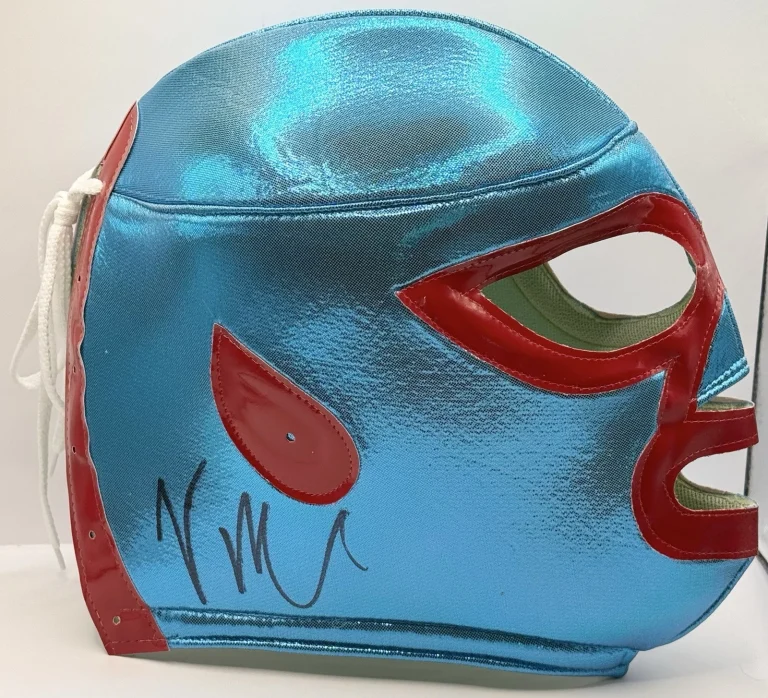 Jack Black Signed Autographed Nacho Libre Mask Movie Wrestling JSA COA Rare