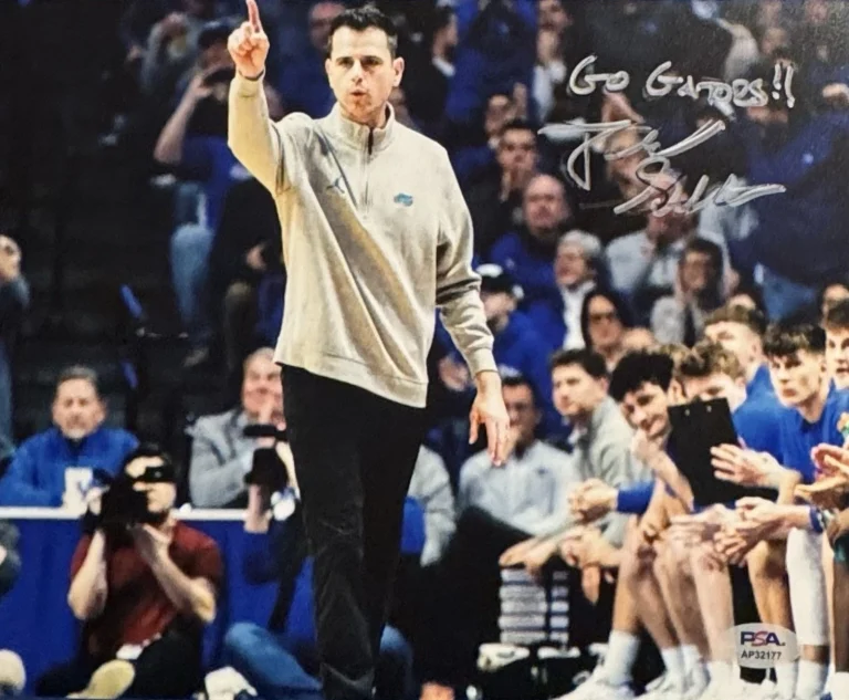 Todd Golden Signed Autographed Florida Gators 8x10 Photo PSA/DNA COA