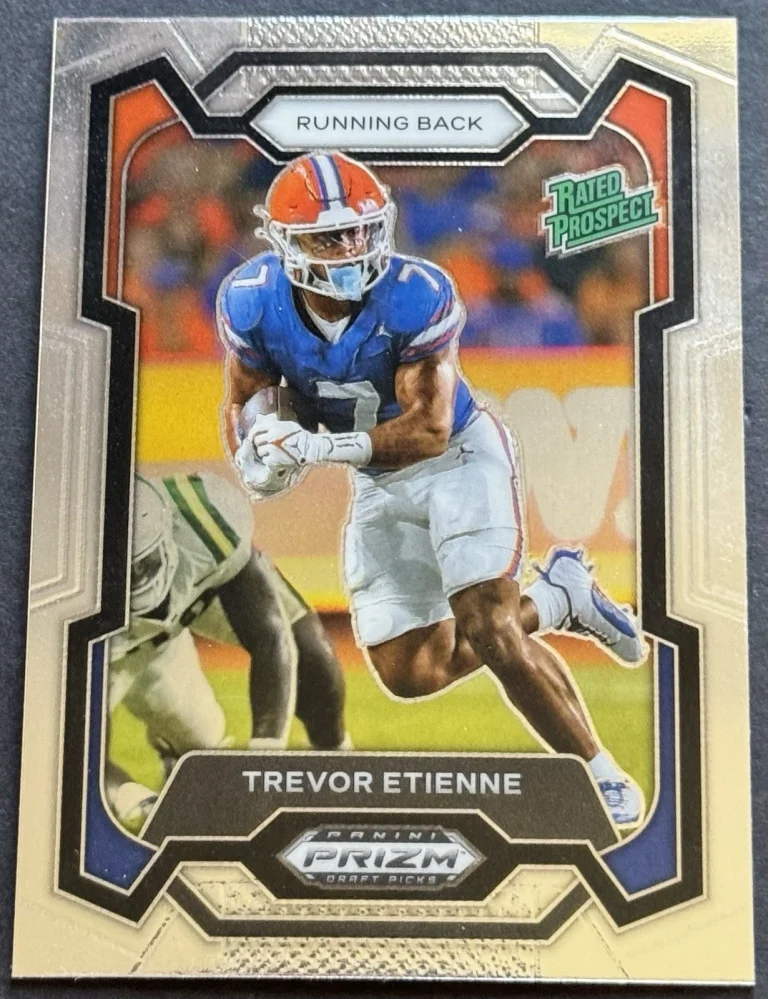 2024 Panini Prizm Draft Picks #196 Trevor Etienne Card Florida Gators