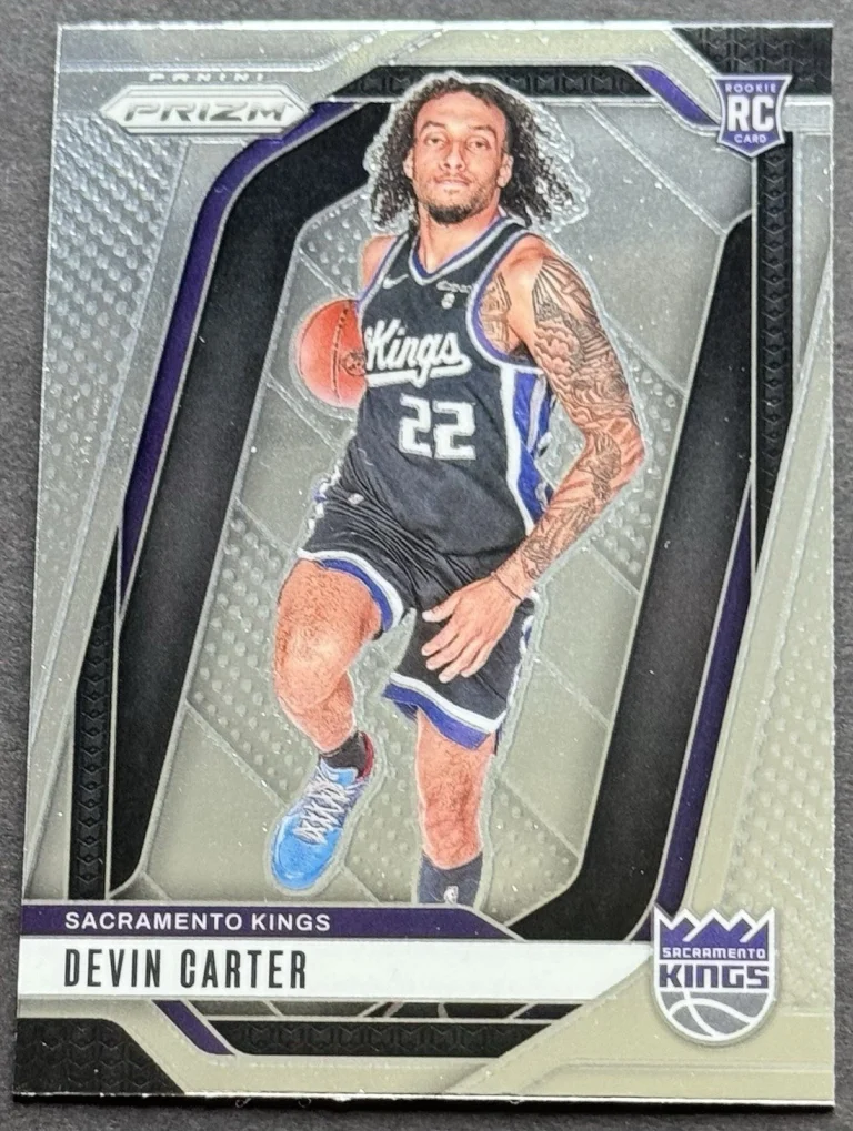2024-25 Panini Prizm Devin Carter Base Prizm Rookie Card #231 RC