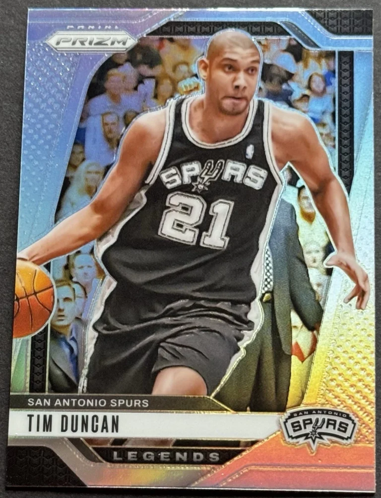 2024-25 Panini Prizm - Legends Tim Duncan #297 Silver Prizm