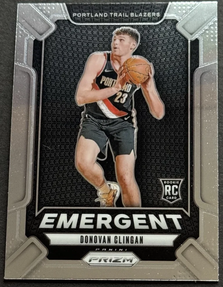 2024-25 Panini Prizm - Emergent Donovan Clingan #13 (RC)