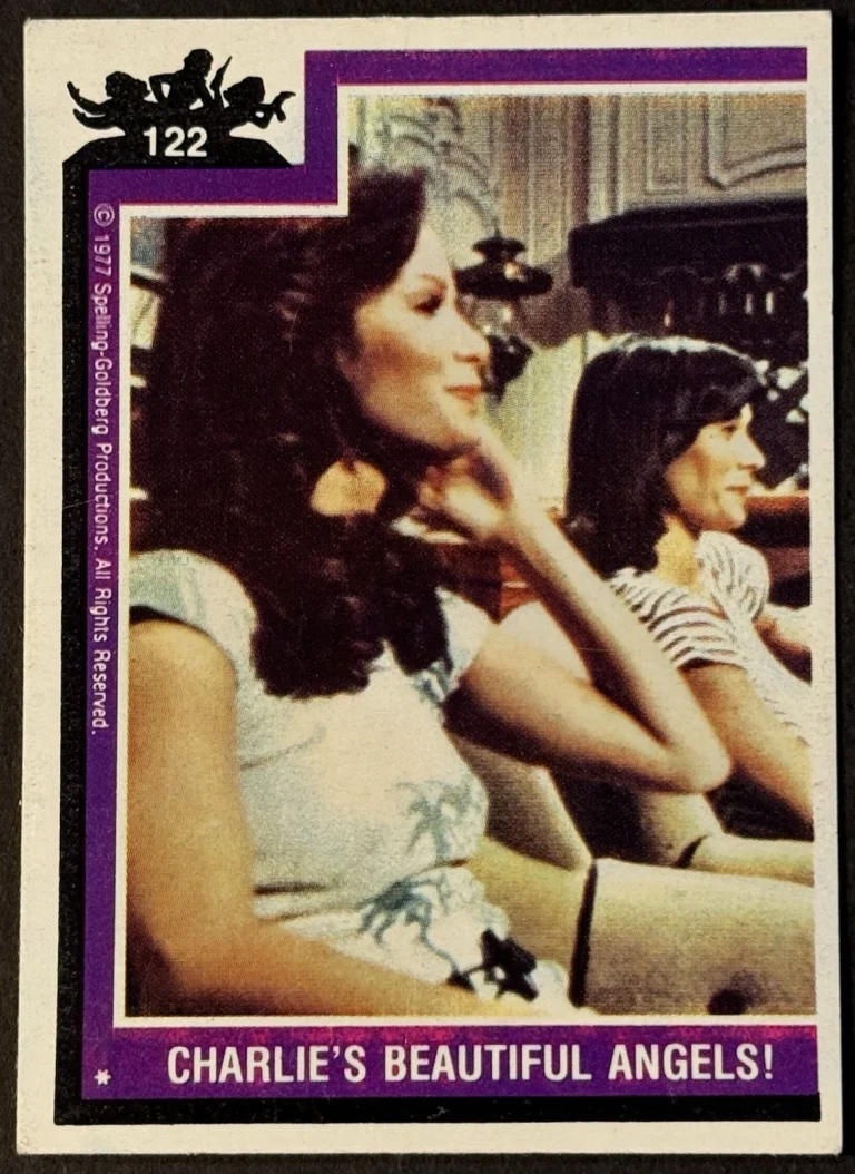 1977 Topps Charlie's Angels Trading Card #122 Charlie’s Beautiful Angels!
