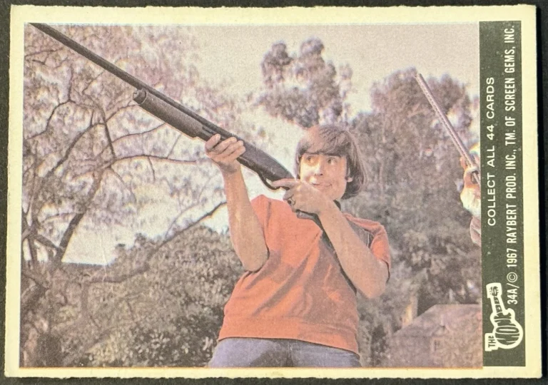 1967 Donruss The Monkees Color Series A Davy Jones #34A