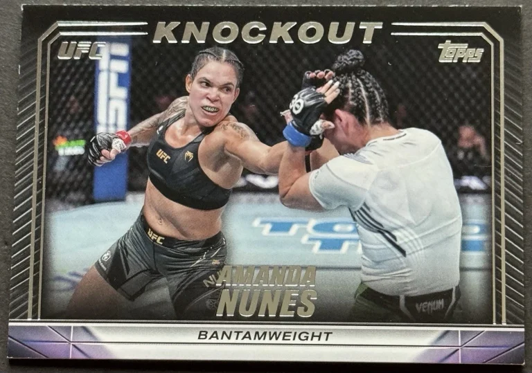 2024 Topps UFC Knockout - #24 Amanda Nunes