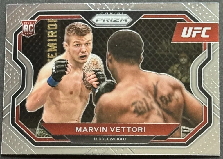 2021 Panini Prizm UFC Marvin Vettori Rookie #143 RC