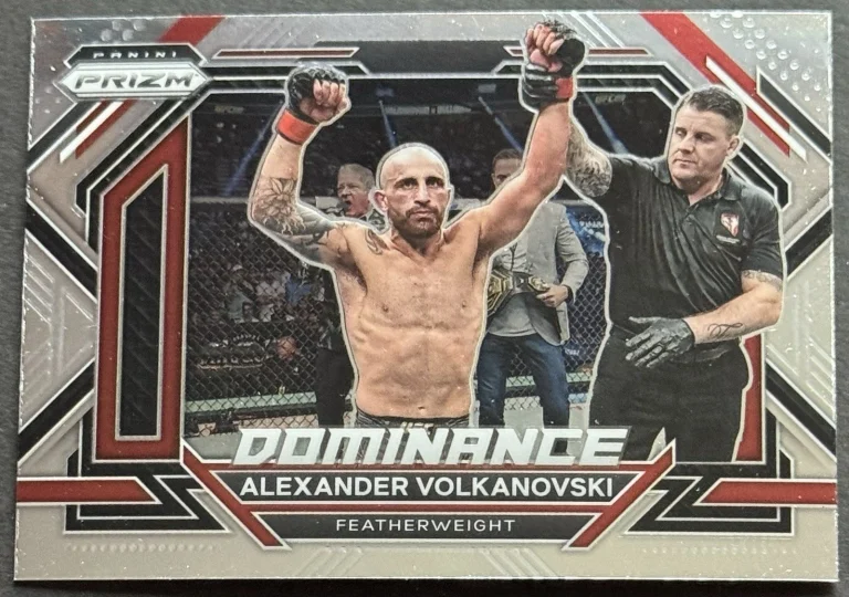 2023 Panini Prizm UFC #16 Alexander Volkanovski Dominance