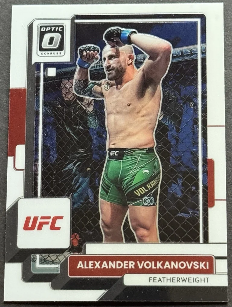 2023 Donruss Optic UFC #1 Alexander Volkanovski