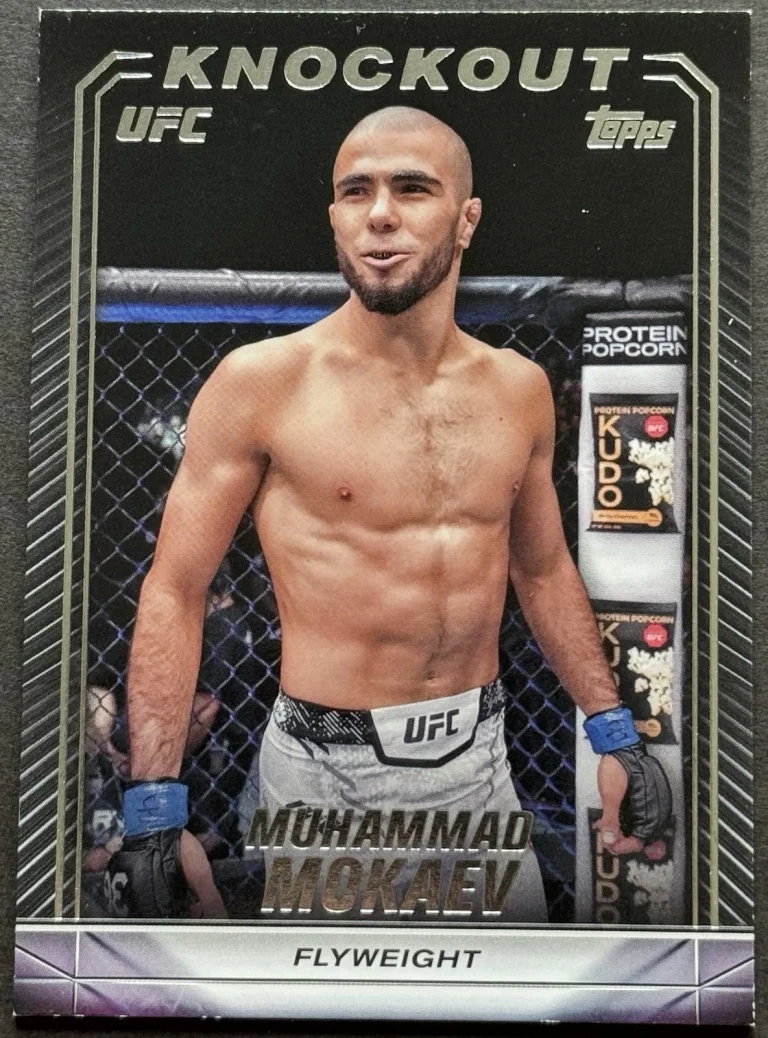 2024 Topps Knockout Muhammad mokaev UFC #46