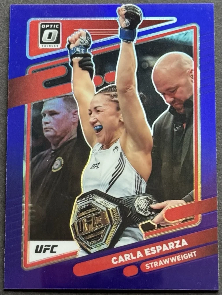 2022 Donruss Optic UFC #1 Carla Esparza Purple
