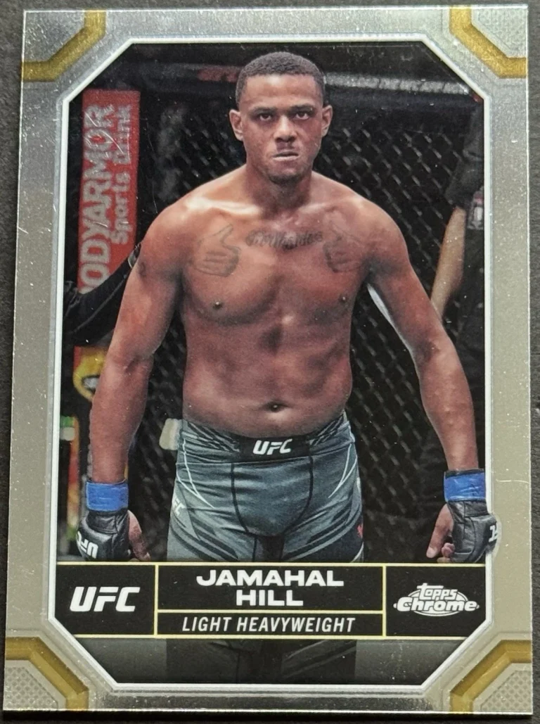 2024 Topps Chrome UFC #89 JAMAHAL HILL