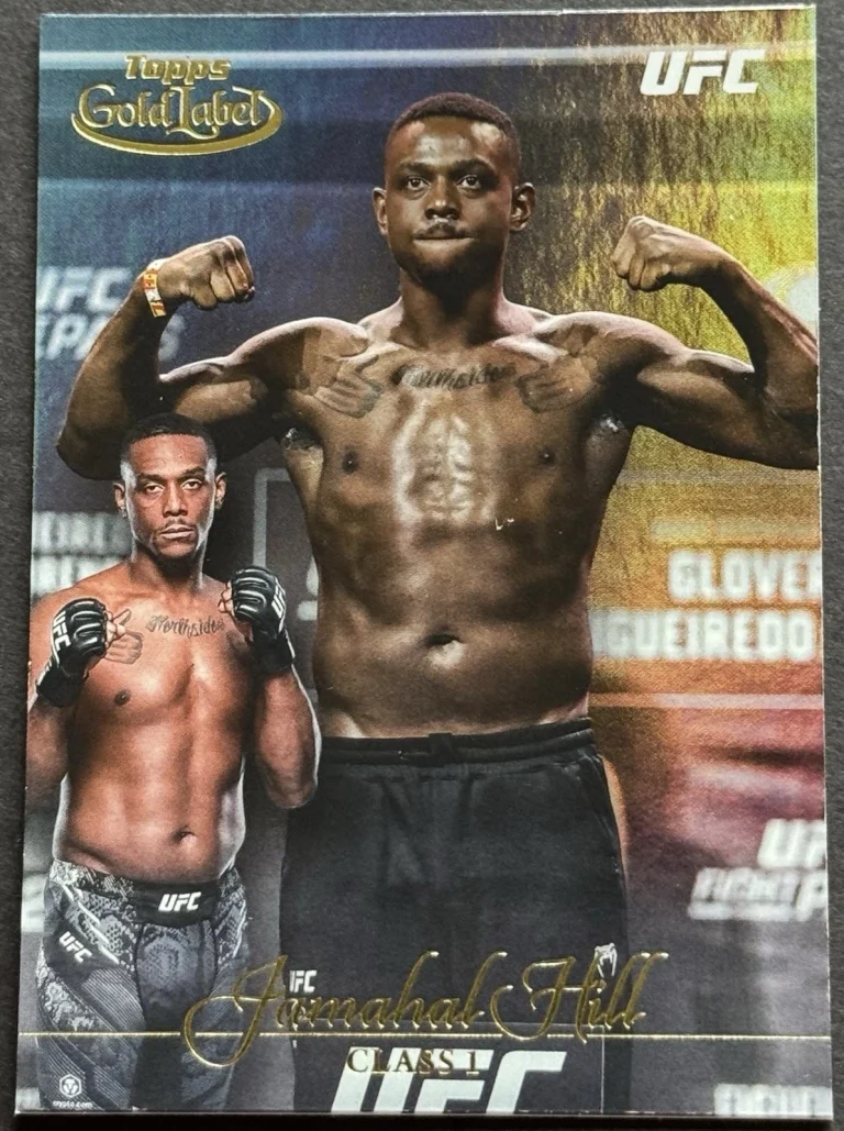 2024 Topps Gold Label UFC Class 1  #51 Jamahal Hill