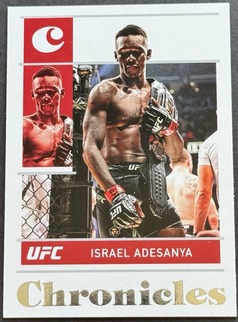 2022 Panini Chronicles UFC MMA #15 Israel Adesanya