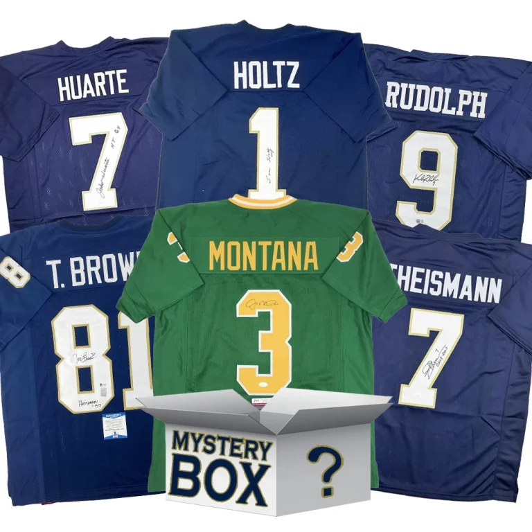 Autographed/Signed Notre Dame Football Jersey Mystery Box PSA JSA Beckett COA