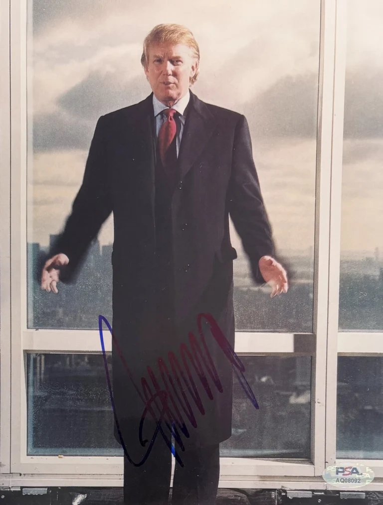 President Donald Trump Signed 8x10 Trump Tower Photograph PSA/DNA PSA