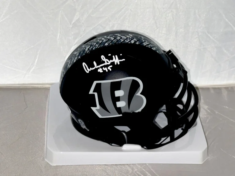 Archie Griffin signed Cincinnati Bengals 2026 Salute To Service mini helmet JSA