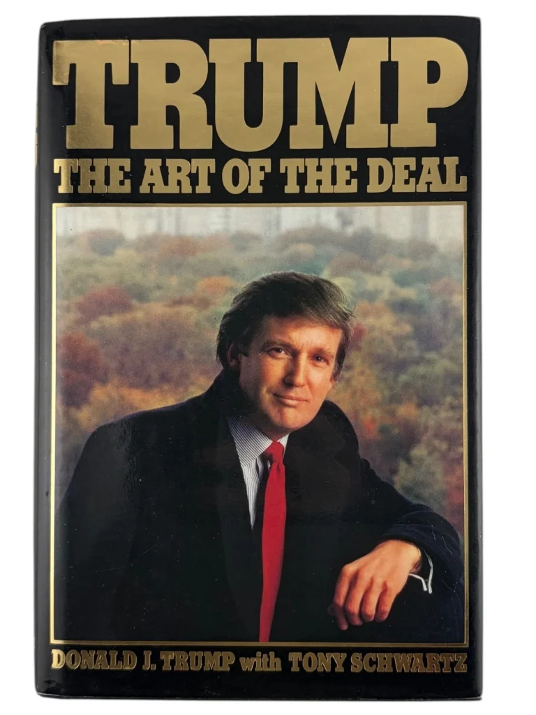 President Donald Trump 1st Edition Art of the Deal Hardcover Book