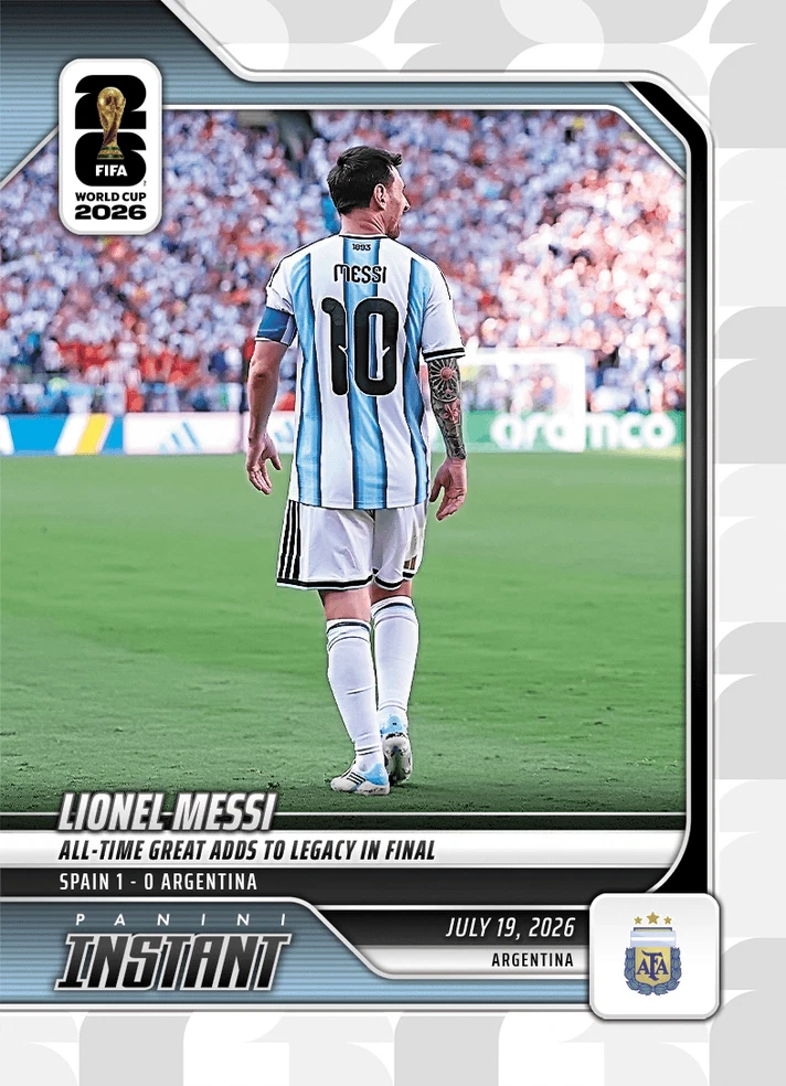2026 Panini Instant FIFA World Cup Lionel Messi #248 Argentina Soccer Card
