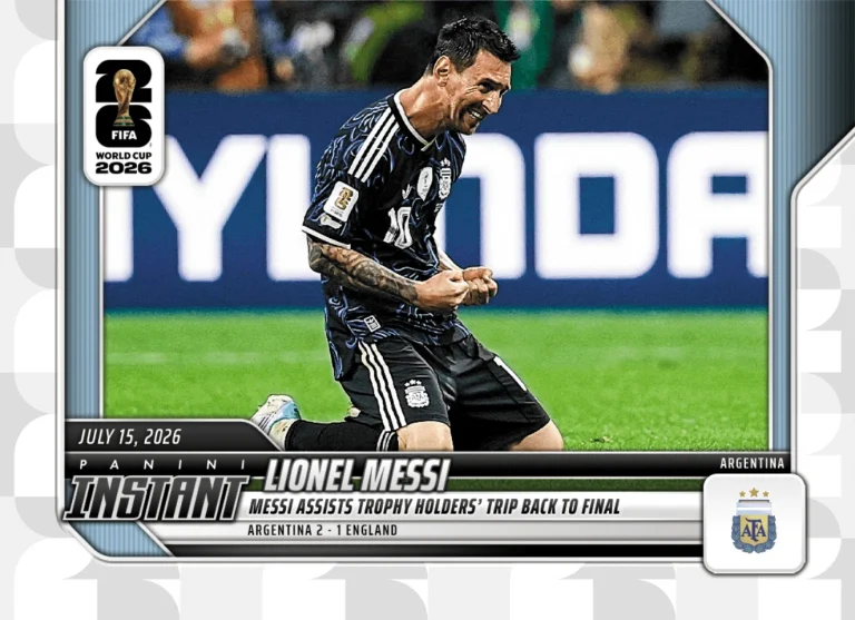 2026 Panini Instant FIFA World Cup Lionel Messi #235 Argentina Soccer Card