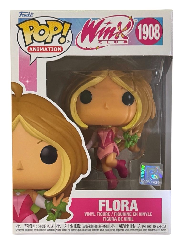 Funko Pop! Animation Winx Club Flora #1908 New Vinyl Figure + Pop Protector