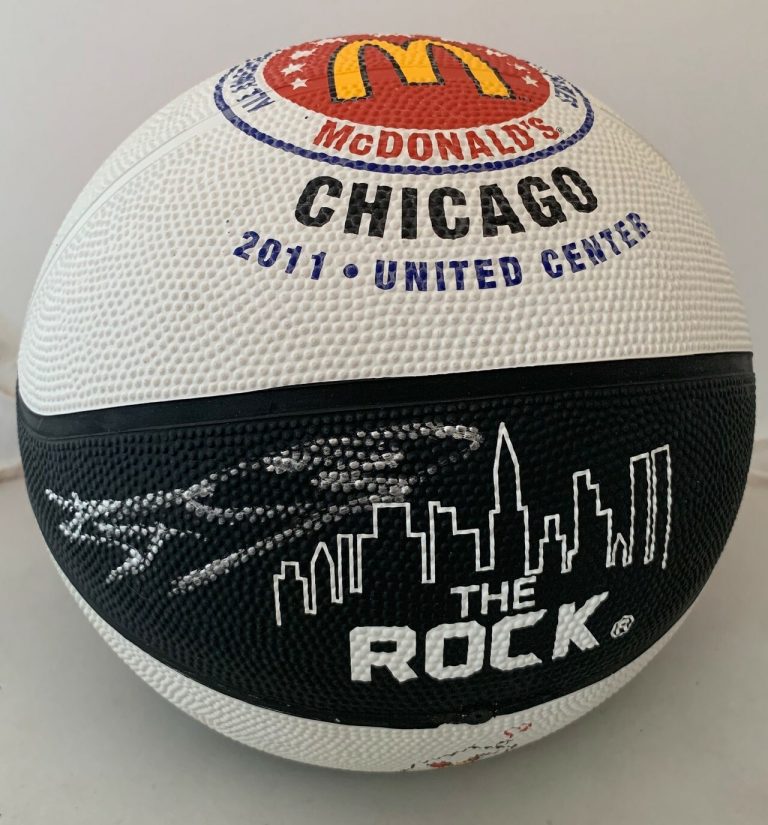 Bradley Beal Wizards signed F/S 2011 McDonald's All-American Game Basketball 2