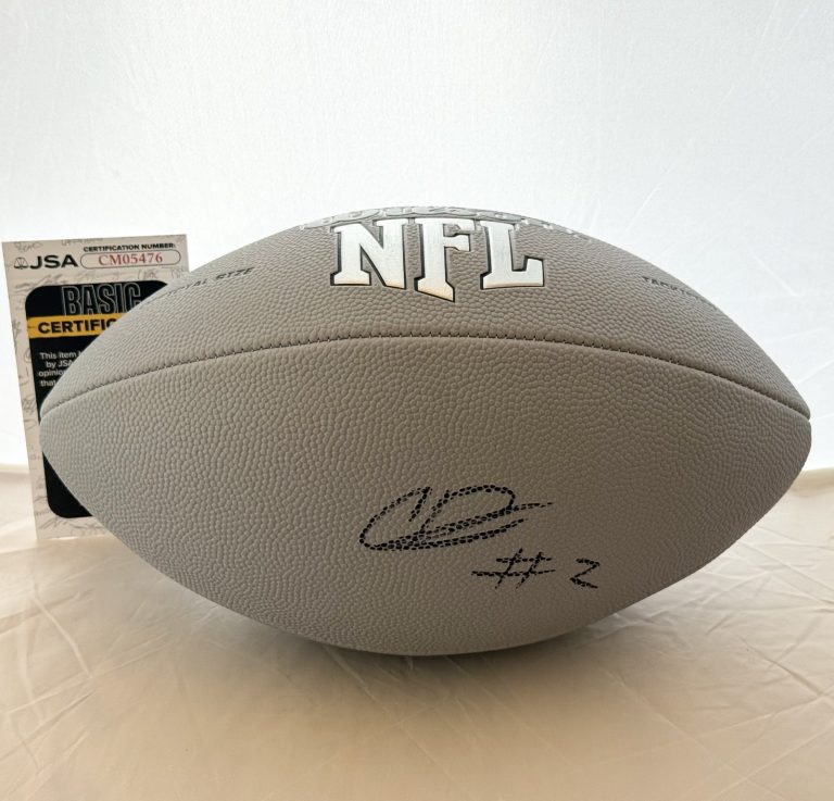 Caleb Downs Ohio State Buckeyes signed NFL Football autographed JSA