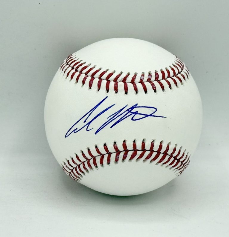 Colson Montgomery Chicago White Sox signed MLB Baseball Ball Beckett Witness