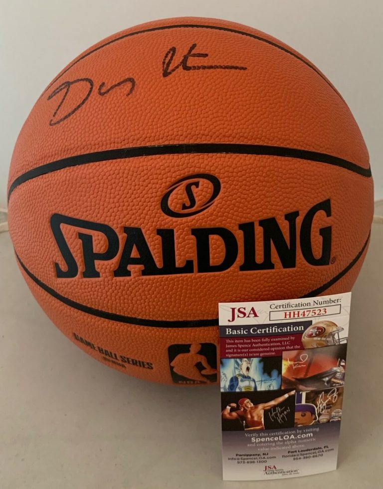 Gary Payton Seattle SuperSonics signed F/S NBA Replica Game Ball HOF JSA