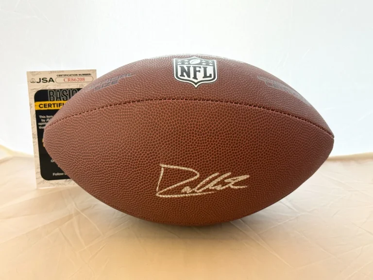 Drew Allar Pittsburgh Steelers signed NFL Football autographed JSA