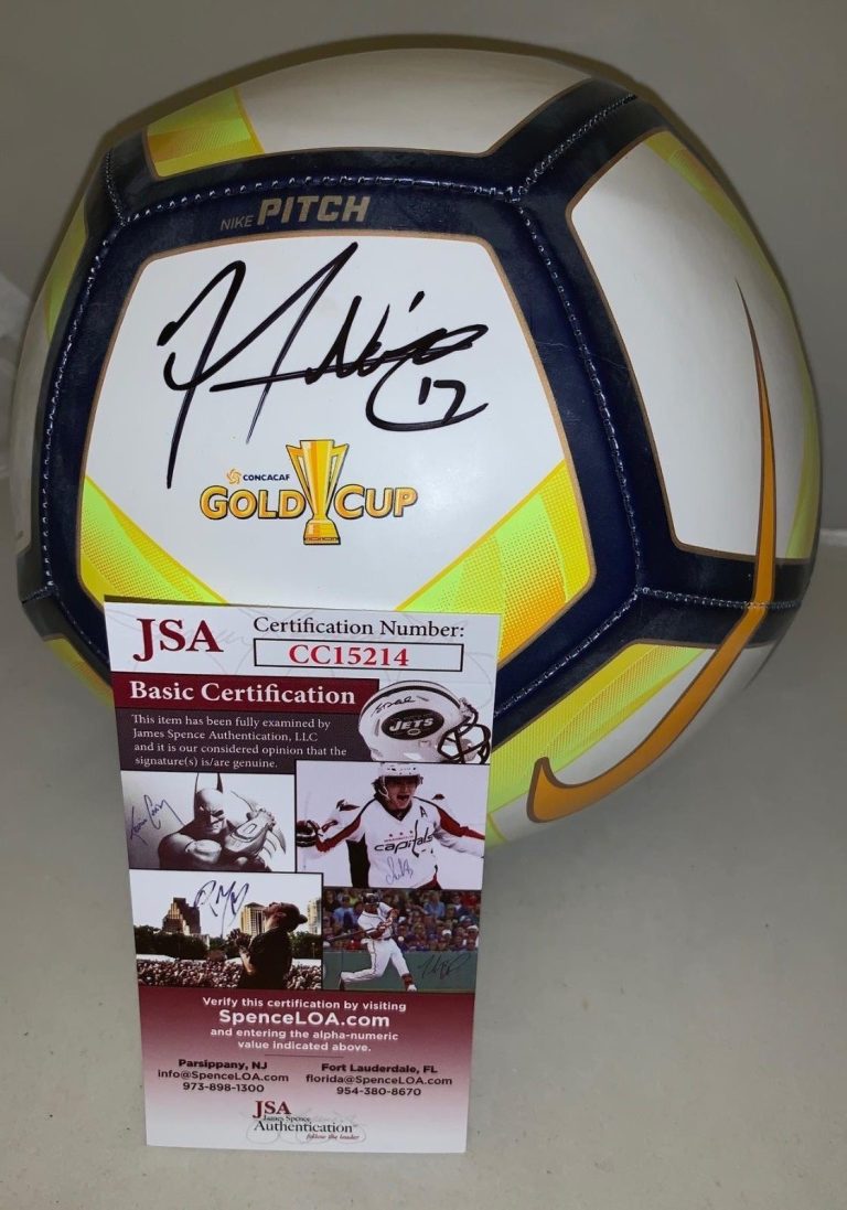 Jozy Altidore Team USA signed Nike 2017 Gold Cup Size 4 Soccer Ball Toronto JSA