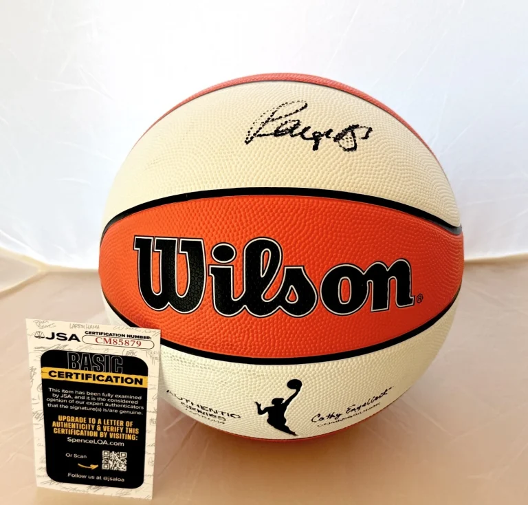 Paige Bueckers Dallas Wings signed WNBA Basketball Ball autographed JSA