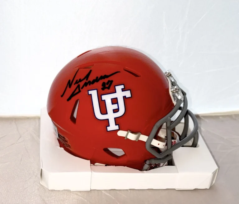 Neal Anderson signed Florida Gators mini helmet autographed Beckett Witnessed