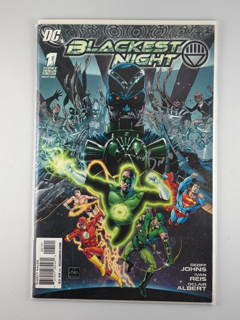 DC - Blackest Night #1 (2009) Ethan Van Sciver Retailer Incentive Variant Cover