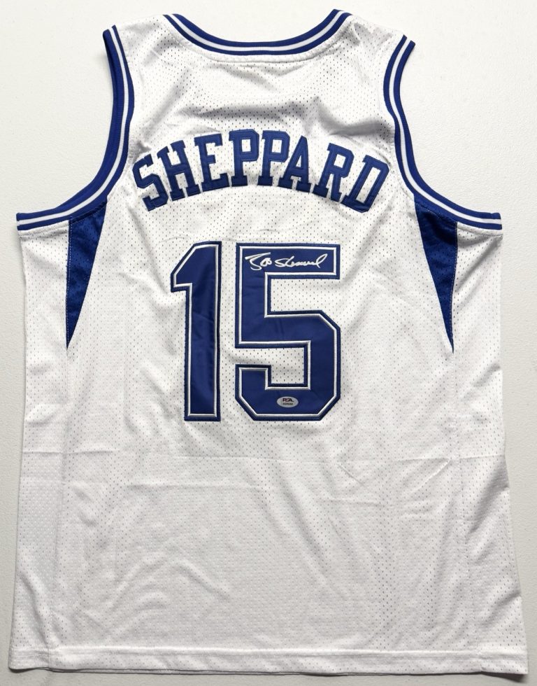 Jeff Sheppard Signed Autographed Kentucky Wildcats Jersey PSA/DNA COA 2x Champs